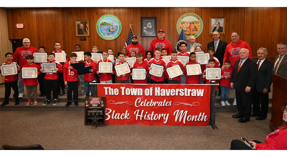 The Town of Haverstraw Recognizes our 9U Champions